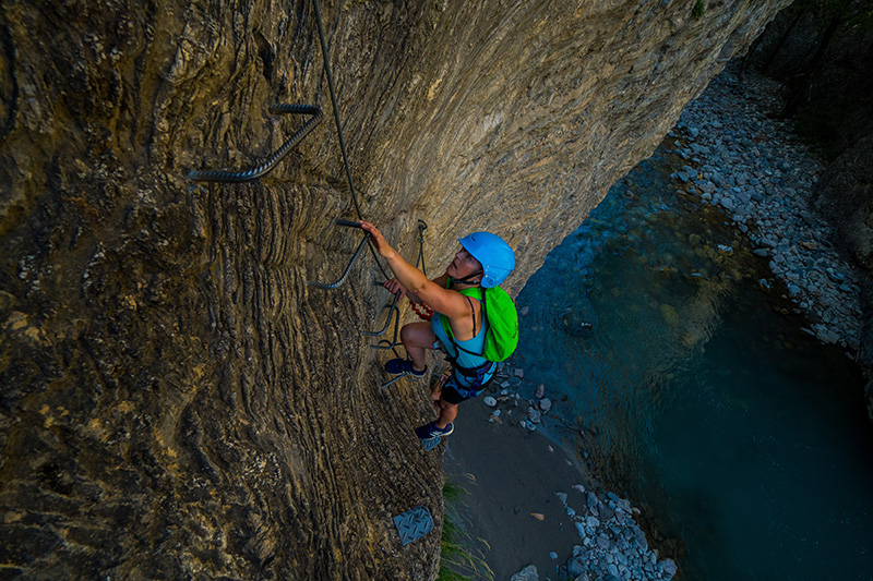 Via ferrata durance rouge