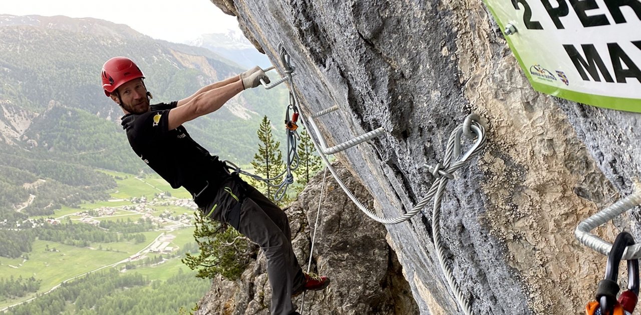 Ouverture Via Ferrata d&#039;Arvieux &quot;Combe La Roche&quot;